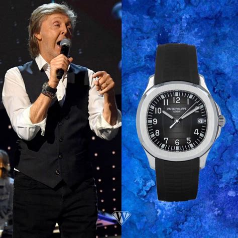 paul mccartney patek aquanaut.